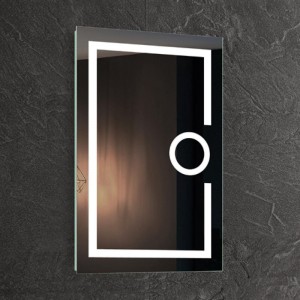 Specchio ingranditore da bagno illuminato a LED retroilluminato a LED EU-USA-ENE-AL-110
